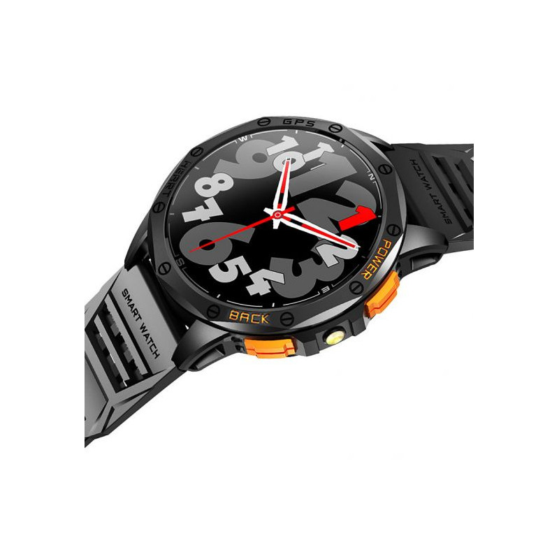 Montre Connectée Smarty GPS Motion Trail bracelet Silicone noir