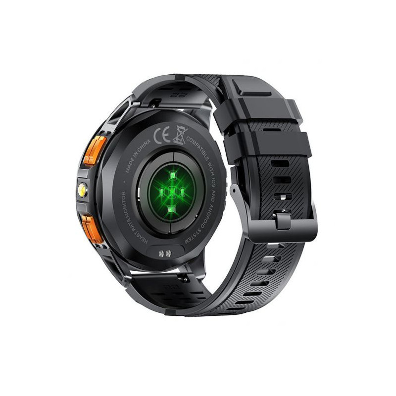 Montre Connectée Smarty GPS Motion Trail bracelet Silicone noir