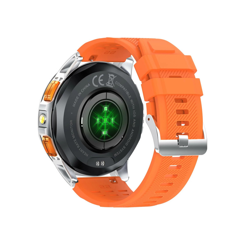 Montre Connectée Smarty GPS Motion Trail bracelet Silicone orange