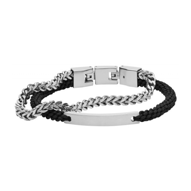Bracelet Fossil collection Ellis acier argenté