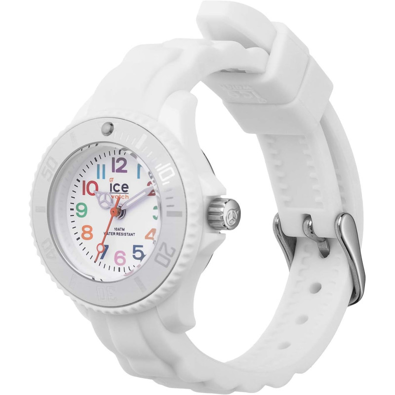 Montre Analogique Ice Watch Collection Ice Mini Bracelet Silicone Blanc