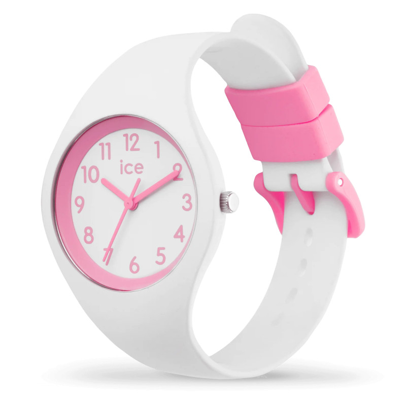 Montre Analogique Ice Watch Collection Ola Kids Bracelet Silicone Blanc