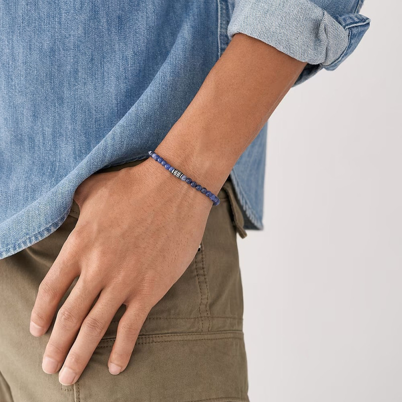Bracelet Fossil collection Everett acier argenté