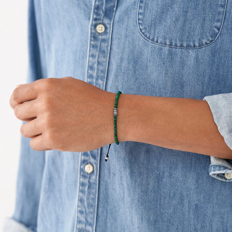Bracelet Fossil collection Everett acier argenté