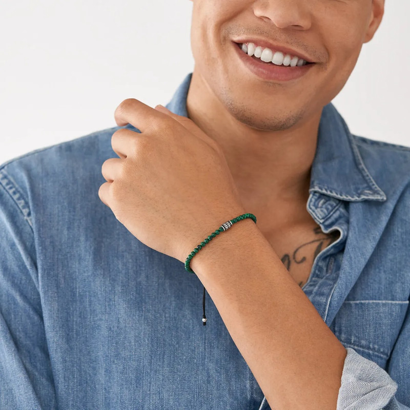 Bracelet Fossil collection Everett acier argenté