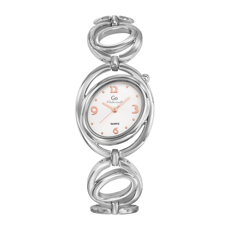Montre Analogique Go Girl Only Bracelet Métal Argent