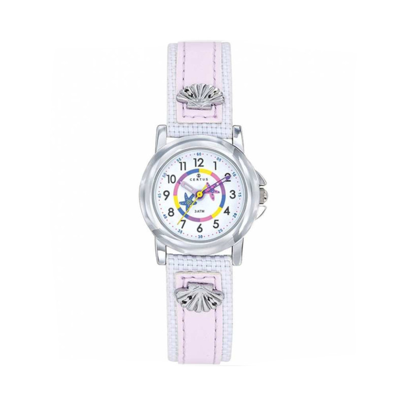 Montre analogique Certus Junior bracelet cuir bicolore