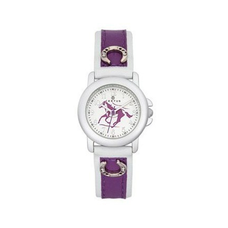 Montre analogique Certus Junior bracelet cuir bicolore