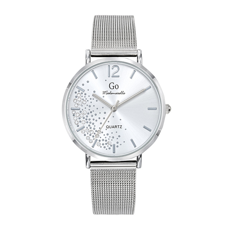 Montre Analogique Go Girl Only Bracelet Métal Argent