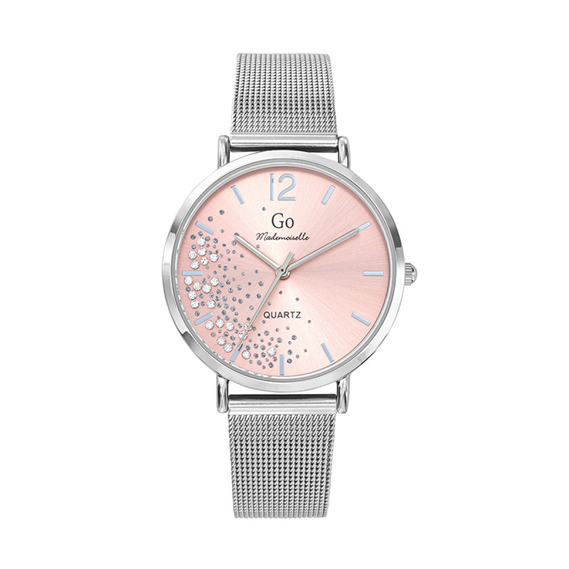 Montre Analogique Go Girl Only Bracelet Métal Argent