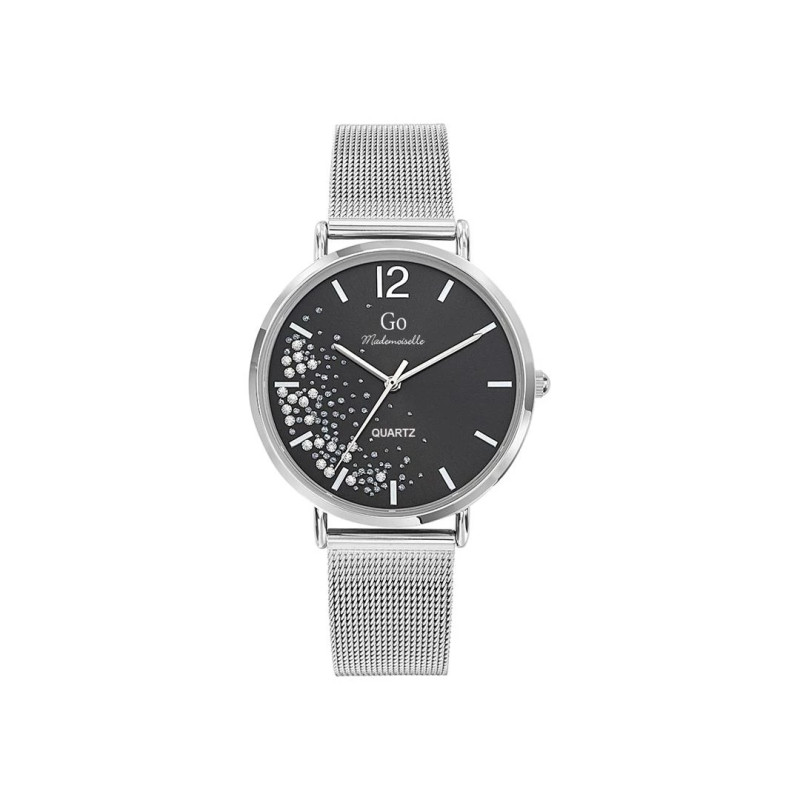 Montre Analogique Go Mademoiselle Bracelet Métal Argent
