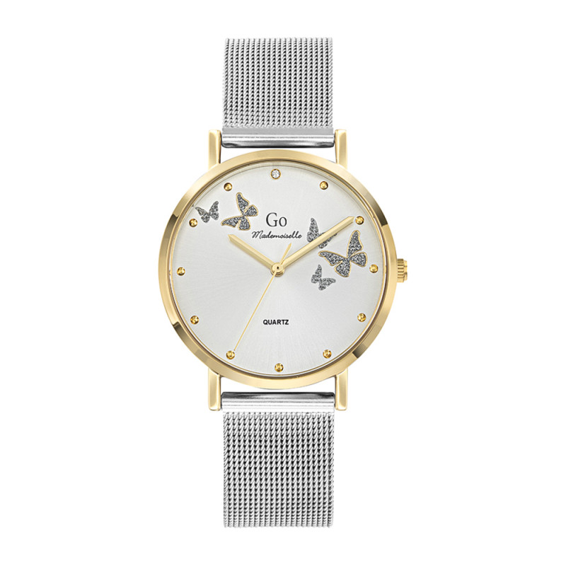 Montre Analogique Go Girl Only Bracelet Métal Argent