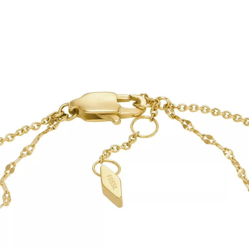 Bracelet Fossil collection Teardrop acier doré