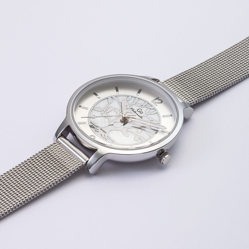 Montre Analogique Go Mademoiselle Bracelet Métal Argent