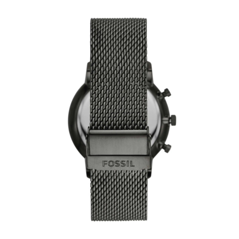 Montre analogique Fossil collection Neutra bracelet acier noir