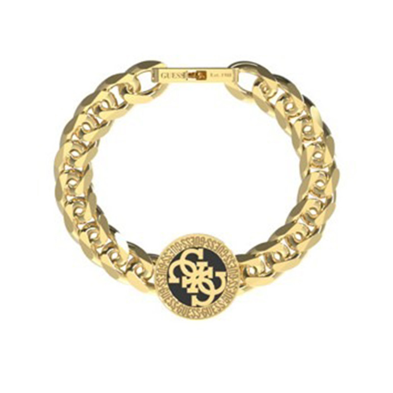 Bracelet Guess collection 4G Icon Guess acier doré