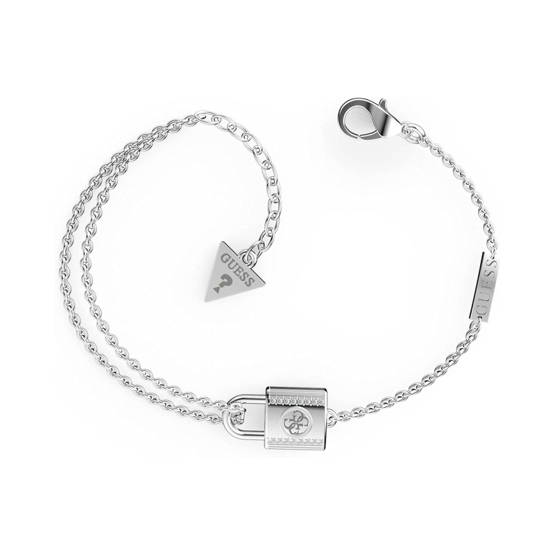 Bracelet Guess collection Keep Me Close acier argenté