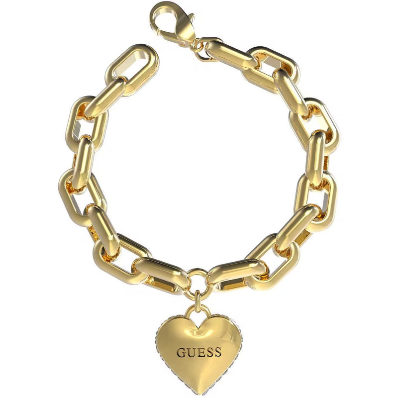 Bracelet Guess collection Falling In Love doré cœur