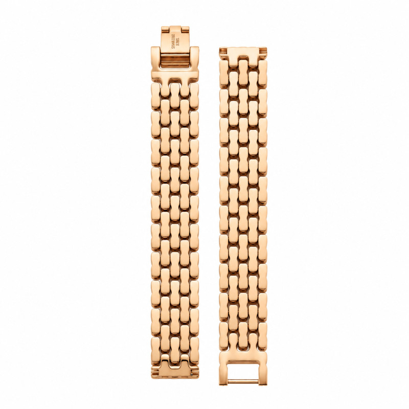 BRACELET MONTRE SWAROVSKI ACIER DORE ROSE
