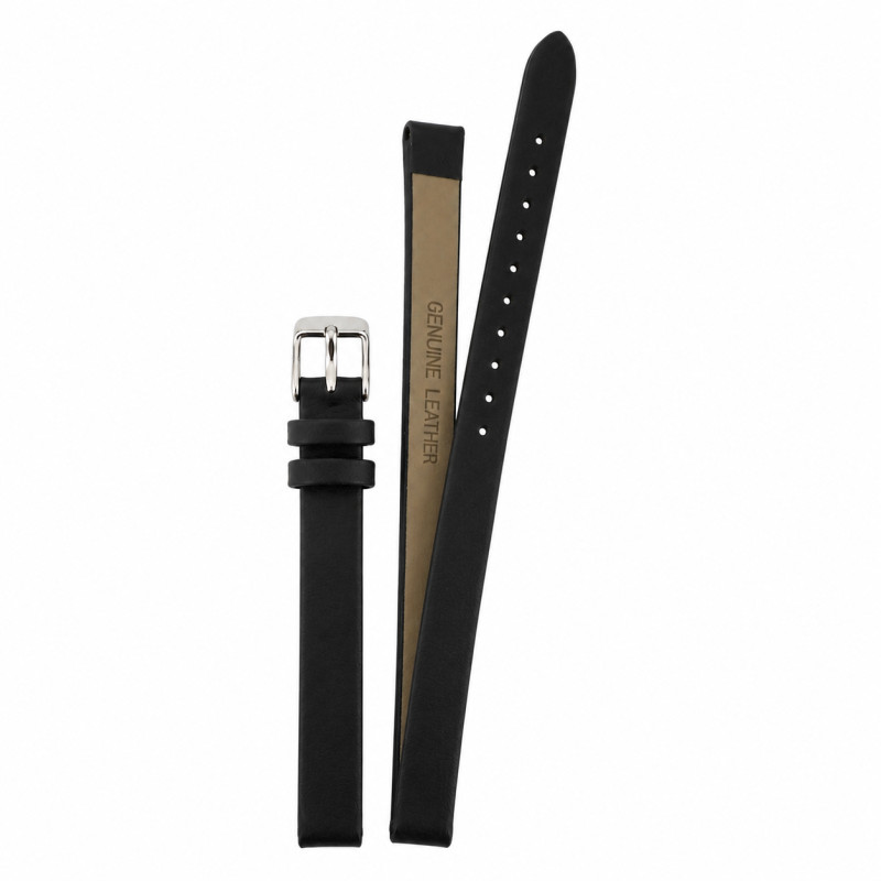 BRACELET MONTRE TED LAPIDUS CUIR NOIR