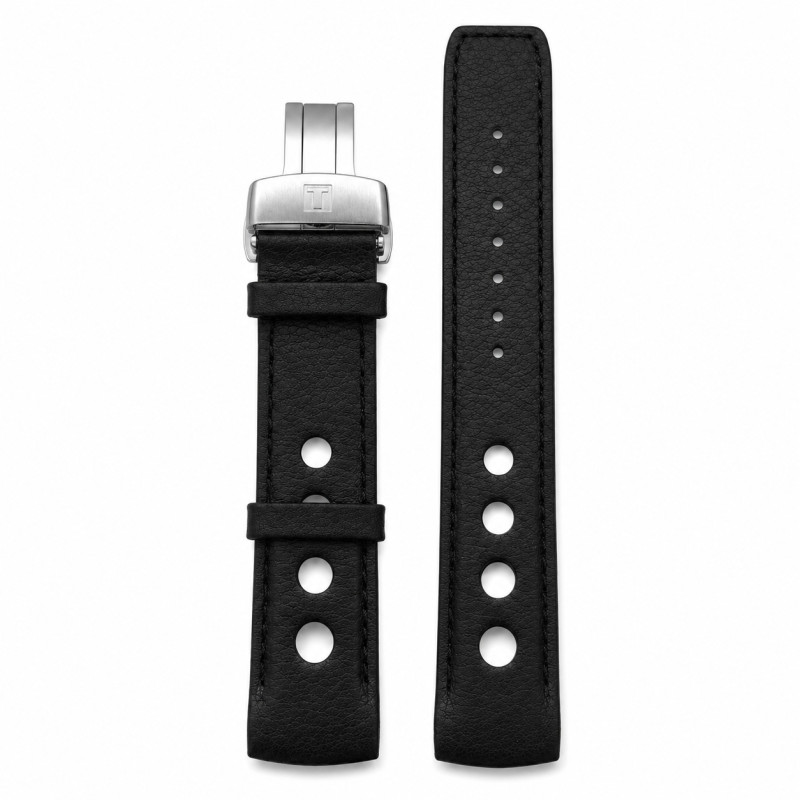 BRACELET MONTRE TISSOT CUIR NOIR