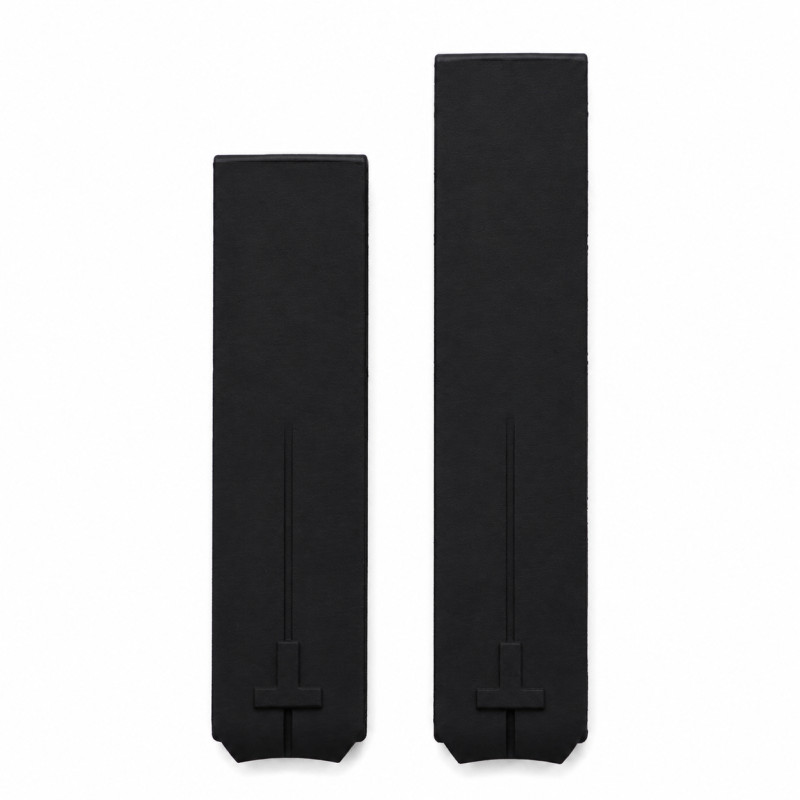 BRACELET MONTRE TISSOT SILICONE NOIR