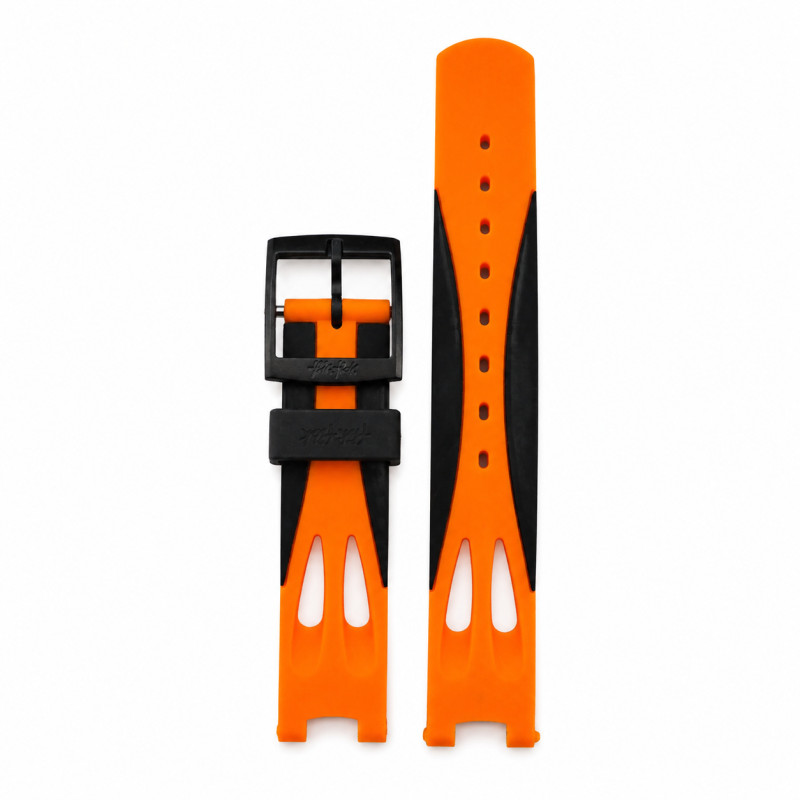 BRACELET MONTRE FLIK FLAK SILICONE ORANGE