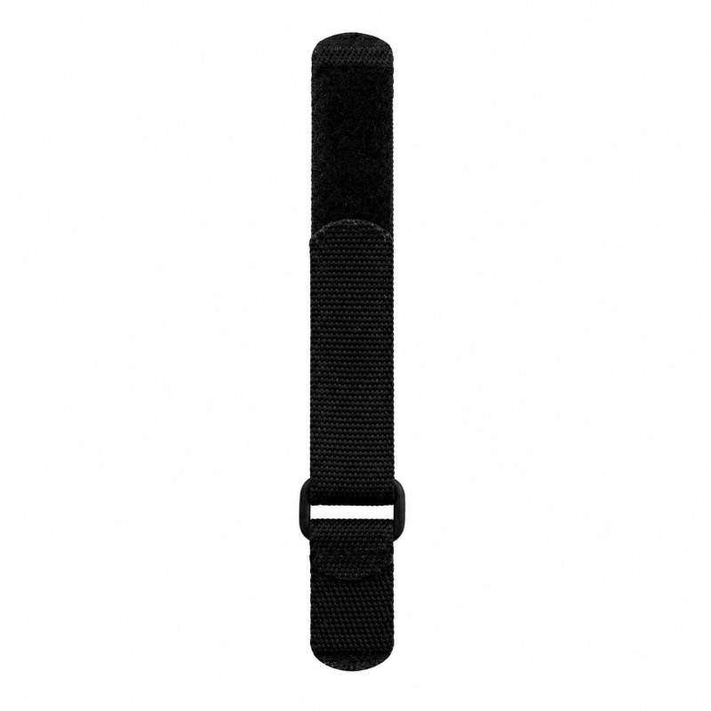 BRACELET MONTRE FLIK FLAK TISSU NOIR