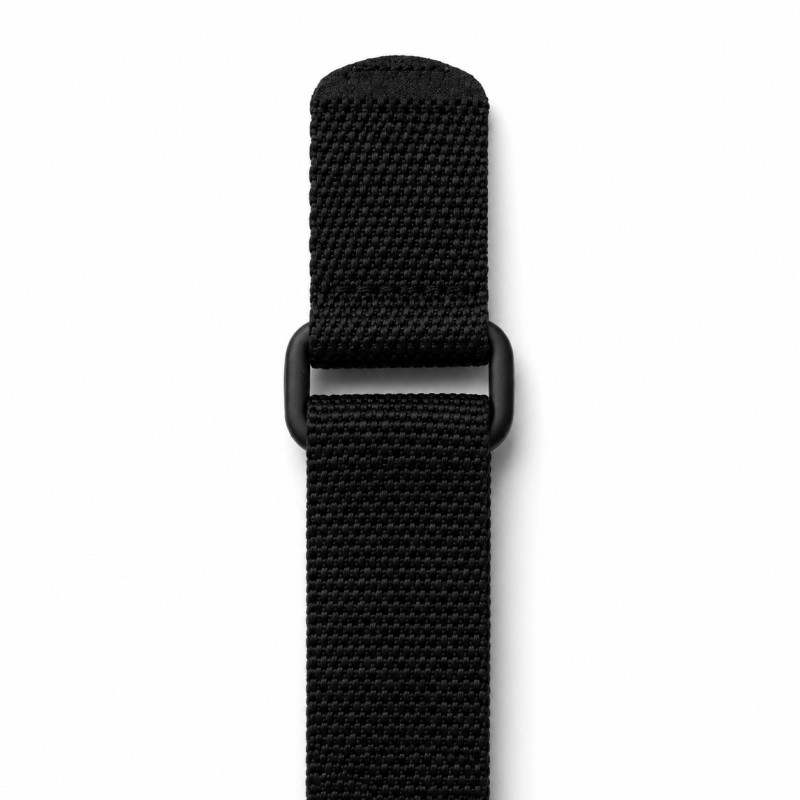 BRACELET MONTRE FLIK FLAK TISSU NOIR