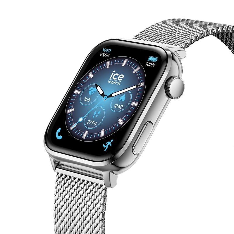 Vue latérale de la Ice-Watch 2044464 montrant un design élégant et le bracelet