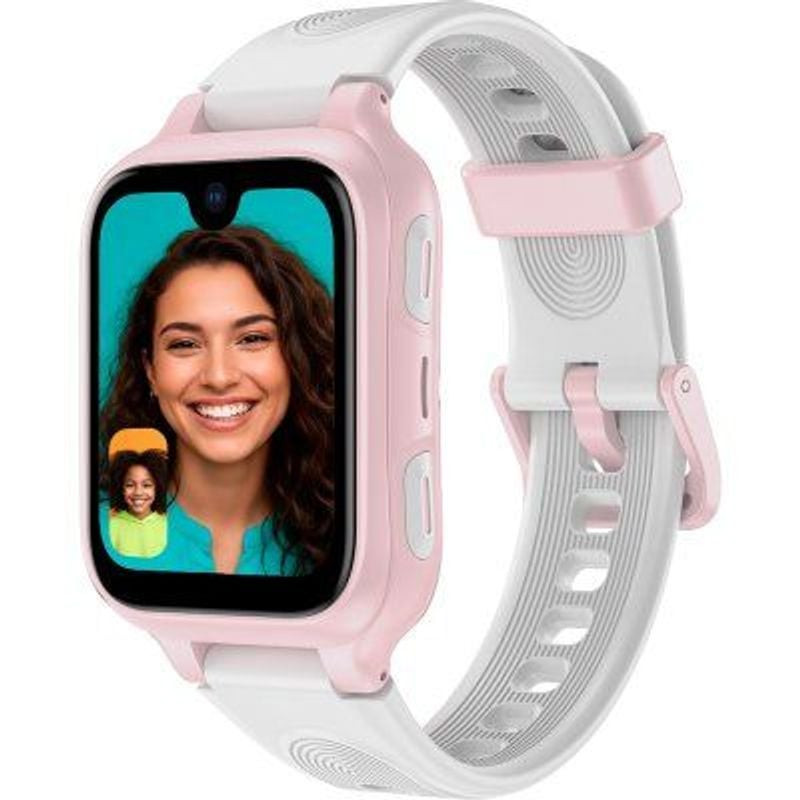 Packshot de la Montre Connectée ICE WATCH Collection Kids 4G 2.0 Bracelet Silicone Blanc