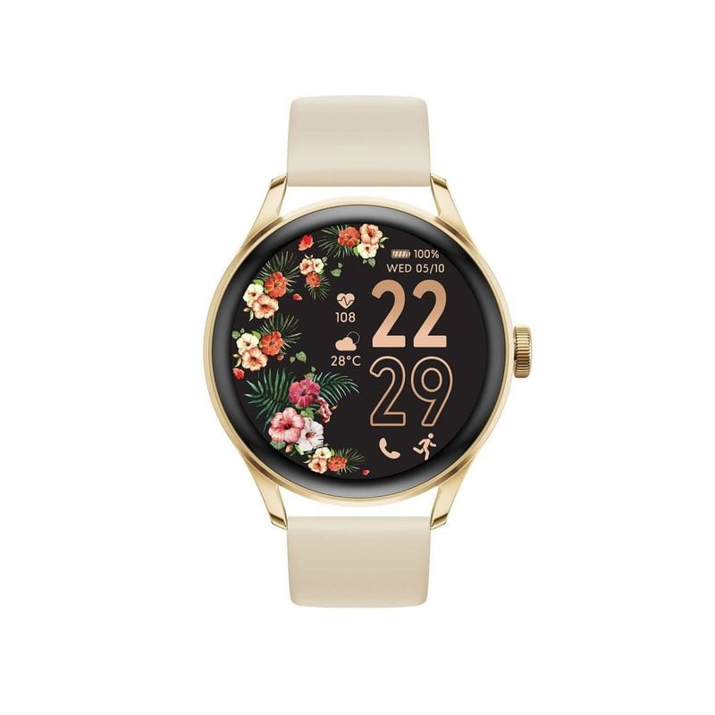 Packshot Montre connectée ICE WATCH Smart 3.0 femme bracelet en silicone beige