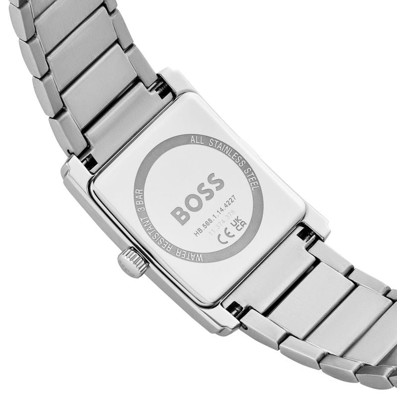 Détail de la Montre analogique BOSS homme collection Principle Dress bracelet en acier inoxydable ar
