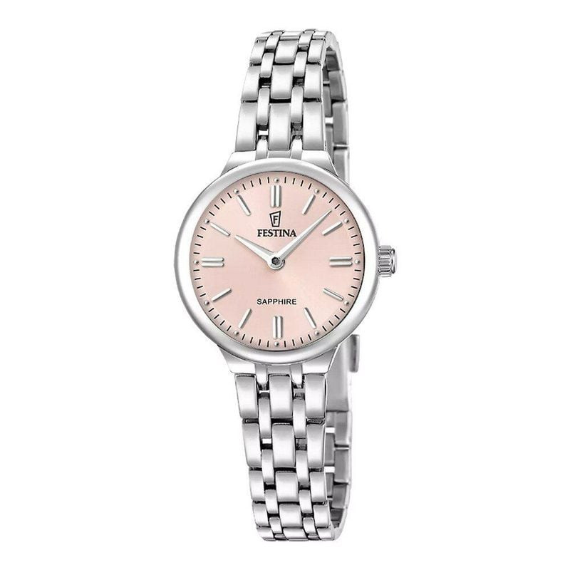 Montre femme Festina Mademoiselle F20744/2, cadran rose, bracelet en acier inoxydable, photo produit