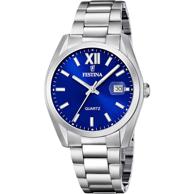 Packshot de la Montre analogique homme Festina Collection Classics bracelet en acier inoxydable arge