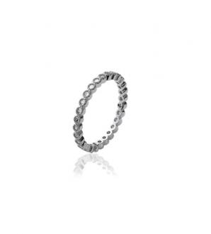 Carador - Bague Argent 925/000 rhodié 