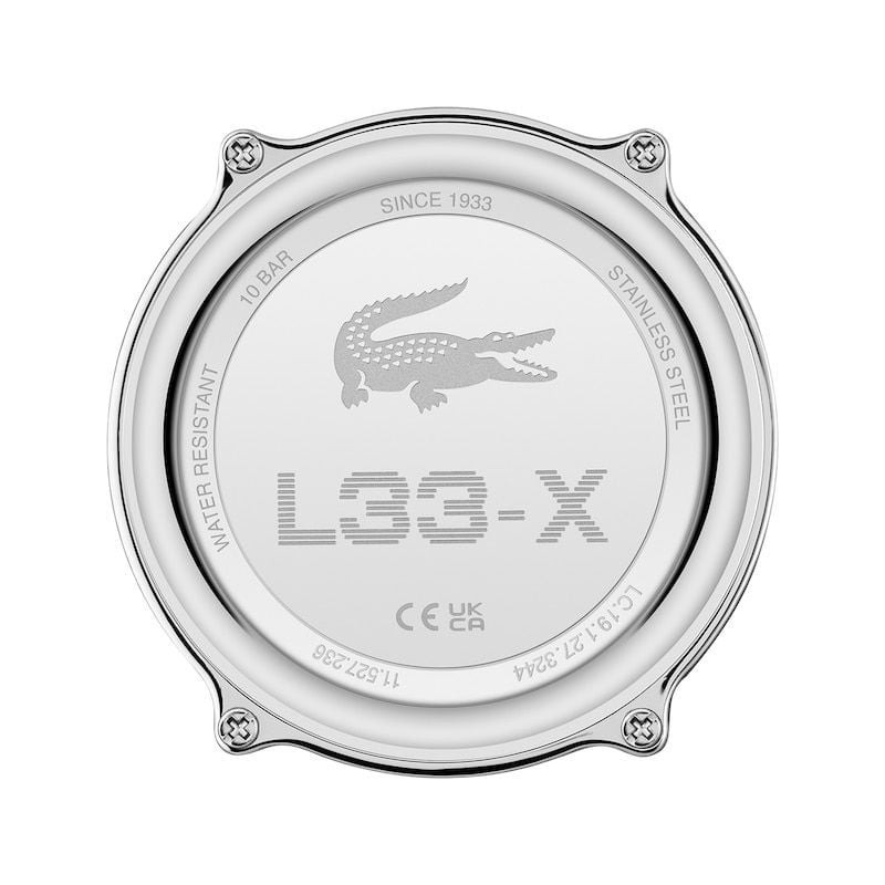 Montre Analogique et Digitale LACOSTE LC33 Bracelet Silicone Kaki - vue de détail
