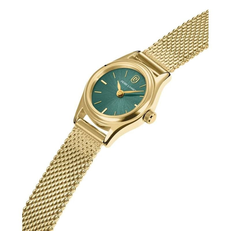 Montre Analogique Pierre Lannier Collection Pya Bracelet Acier Milanais Doré - packshot