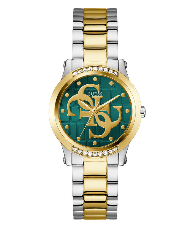 Montre Analogique GUESS collection Annette bracelet acier bicolore