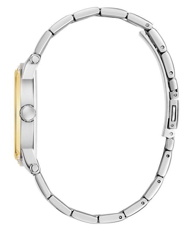 Montre Analogique GUESS collection Annette bracelet acier bicolore