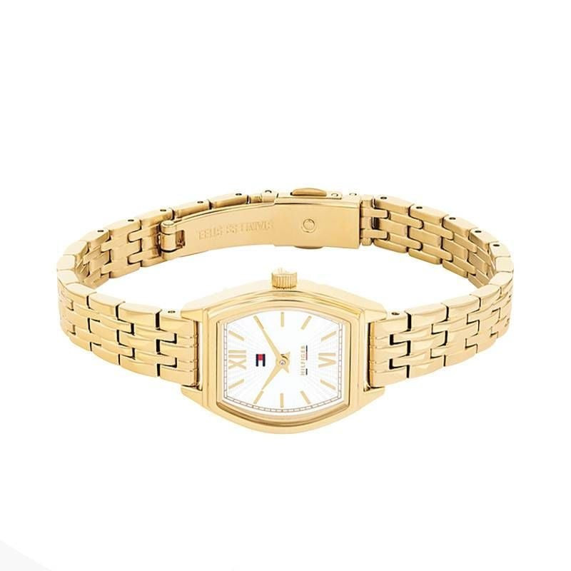 Montre Analogique TOMMY HILFIGER Collection Norah bracelet acier doré en packshot