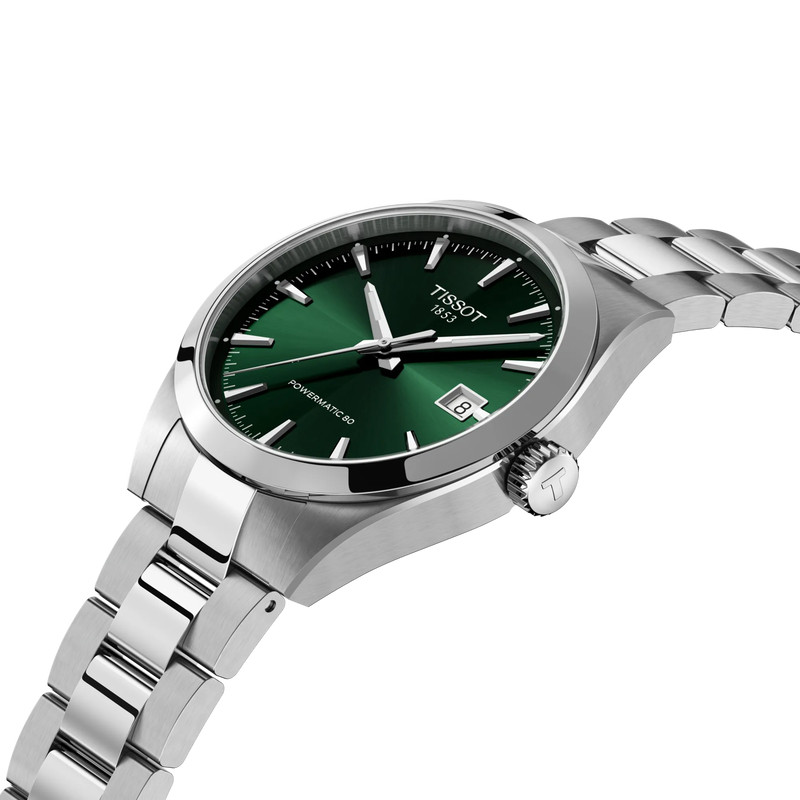 Montre Automatique TISSOT Collection Gentleman Bracelet Acier argenté