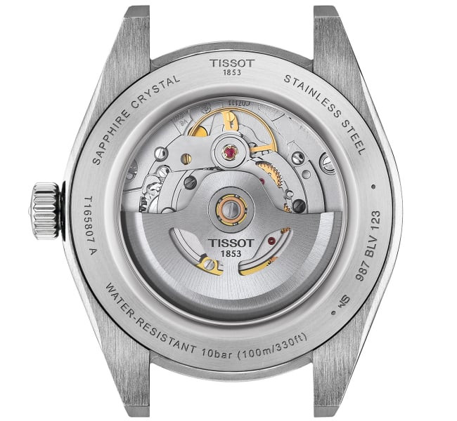 Montre Automatique TISSOT Collection Gentleman Bracelet Acier argenté