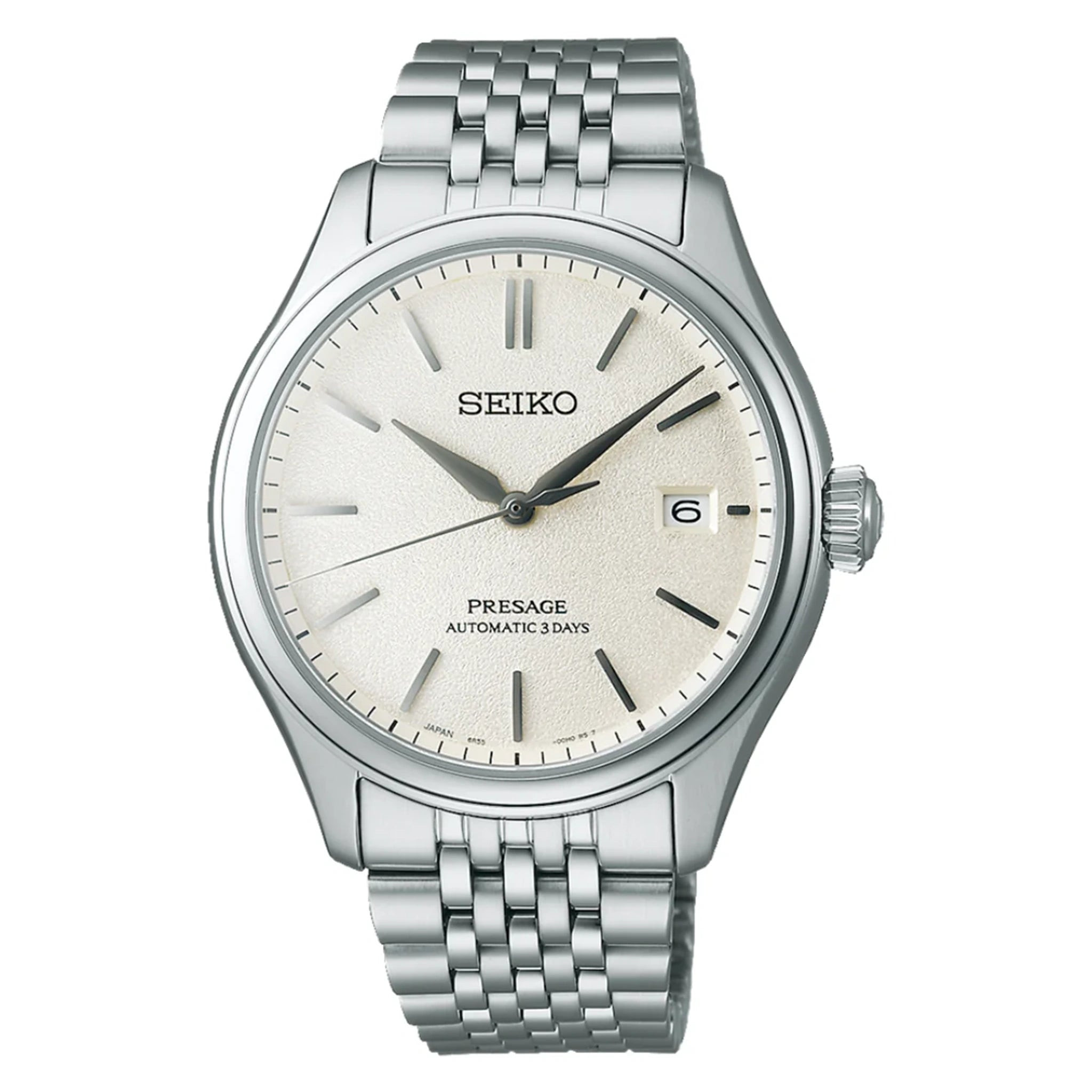 Montre Automatique SEIKO Collection Presage Bracelet Acier argenté