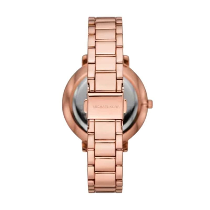 Montre Analogique MICHAEL KORS Collection Pyper bracelet acier or rose - photo détail du bracelet