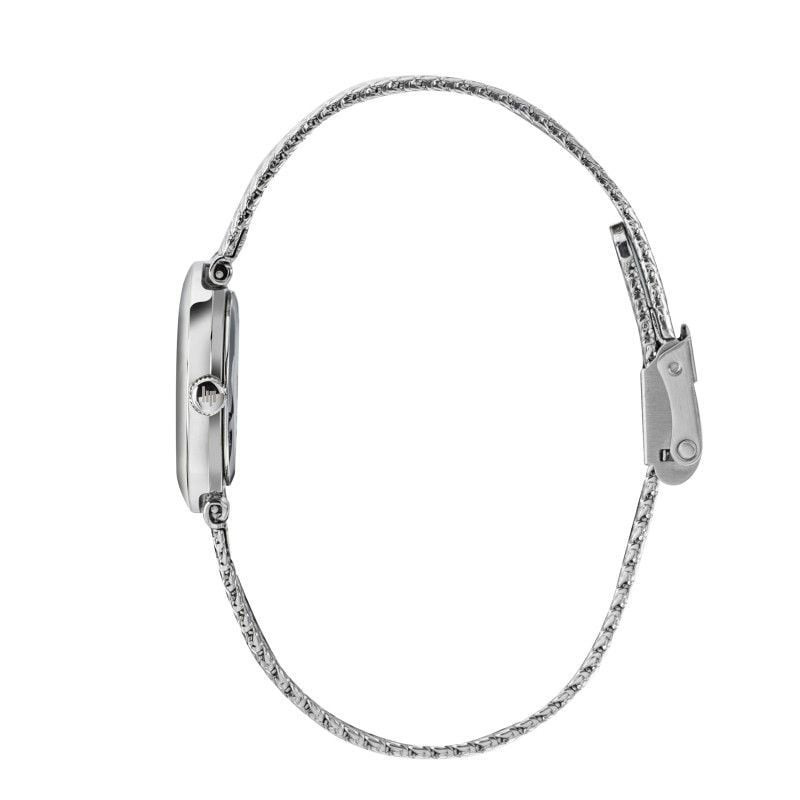 Montre analogique LIP Juliette Milanais bracelet acier inoxydable argenté – packshot