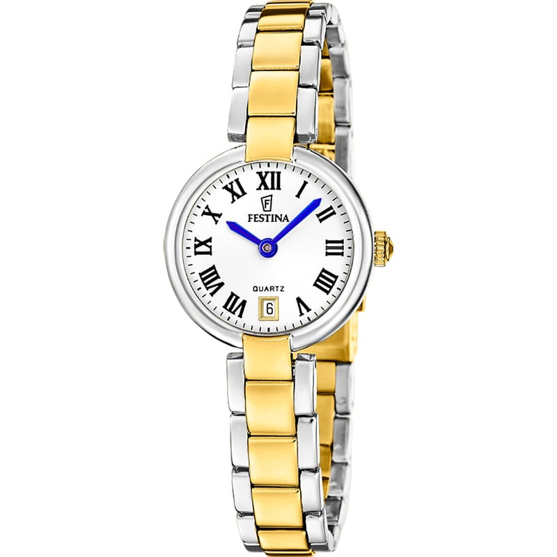 Packshot de la montre analogique Festina collection Mademoiselle F20785/1 avec bracelet en acier ino