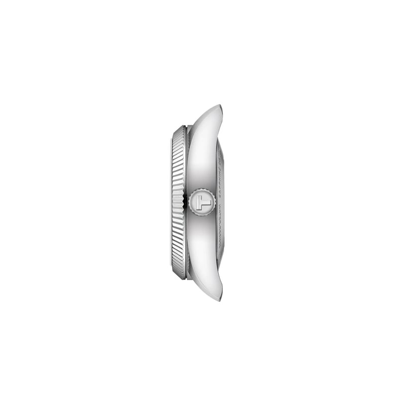 Montre Automatique TISSOT Collection Ballade Bracelet Acier Gris - vue détaillée