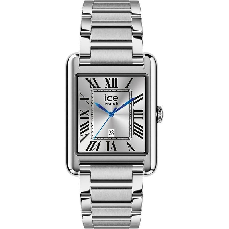 Packshot de la Montre Connectée ICE WATCH Collection TKS 2.0 bracelet acier argent