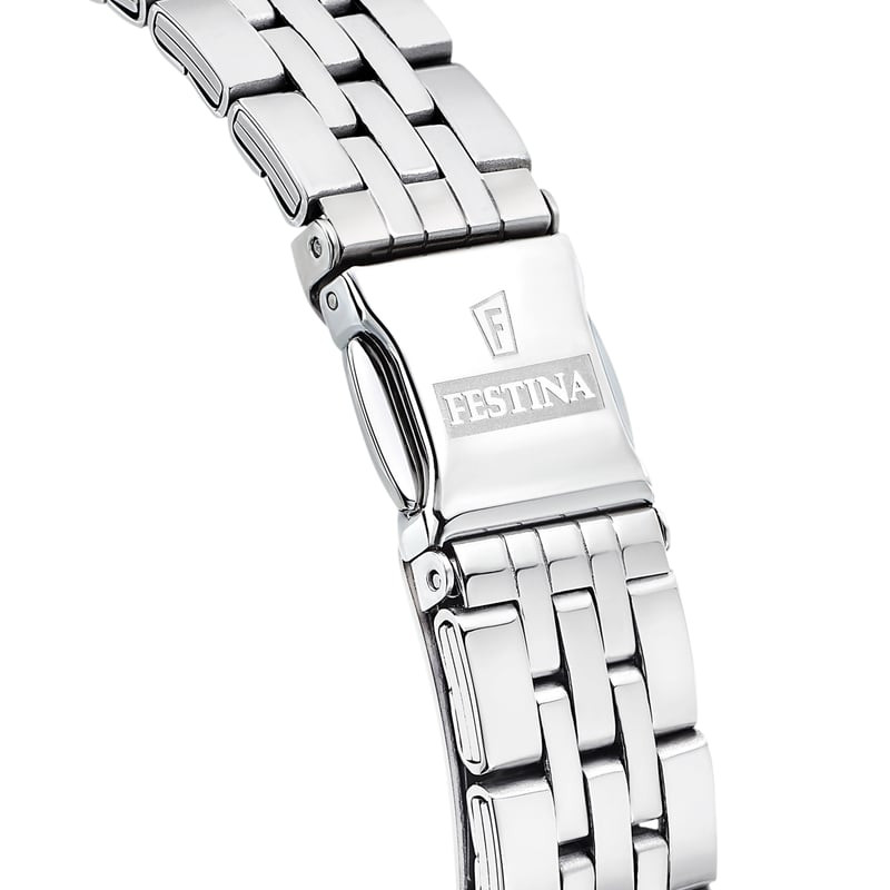 Détail : Montre femme analogique Festina Mademoiselle F16867/6 bracelet en acier inoxydable gris